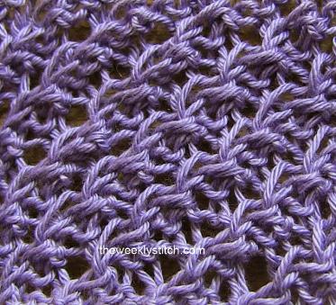 Diagonal Crepe Stitch